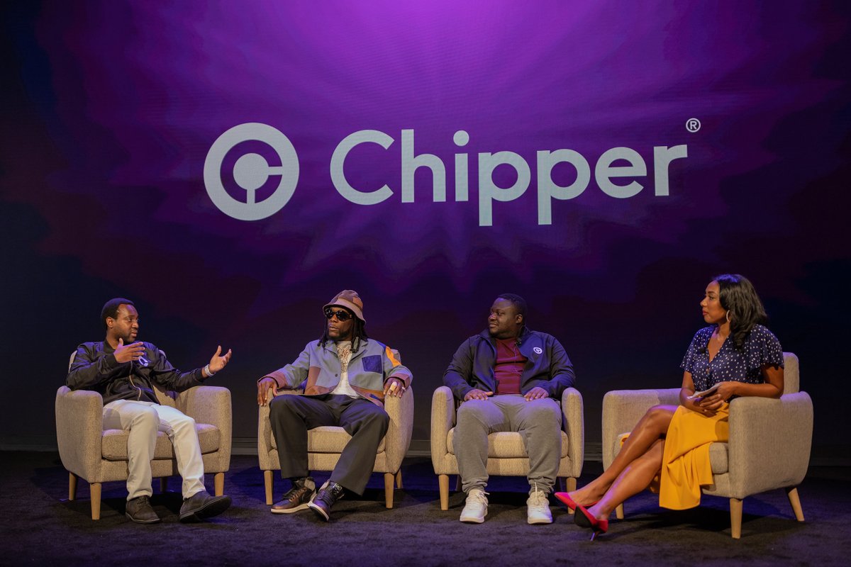 chippercashapp's tweet photo. Thank you to everyone who watched our live stream. In case you missed it, here are some of our favourite photos from the event!
#ChipperEvent #ChipperXBurna https://t.co/dBoGqyIqbL