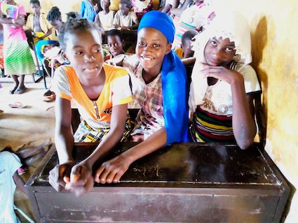 It is always a joy to see girls in upper primary (grades 4 - 6) who are on their way to junior high.  Our Literacy Programs are having a profound effect on reducing girl drop out rates in communities where gender inequality in schools is a problem.
#CreateChange #GenderEquality