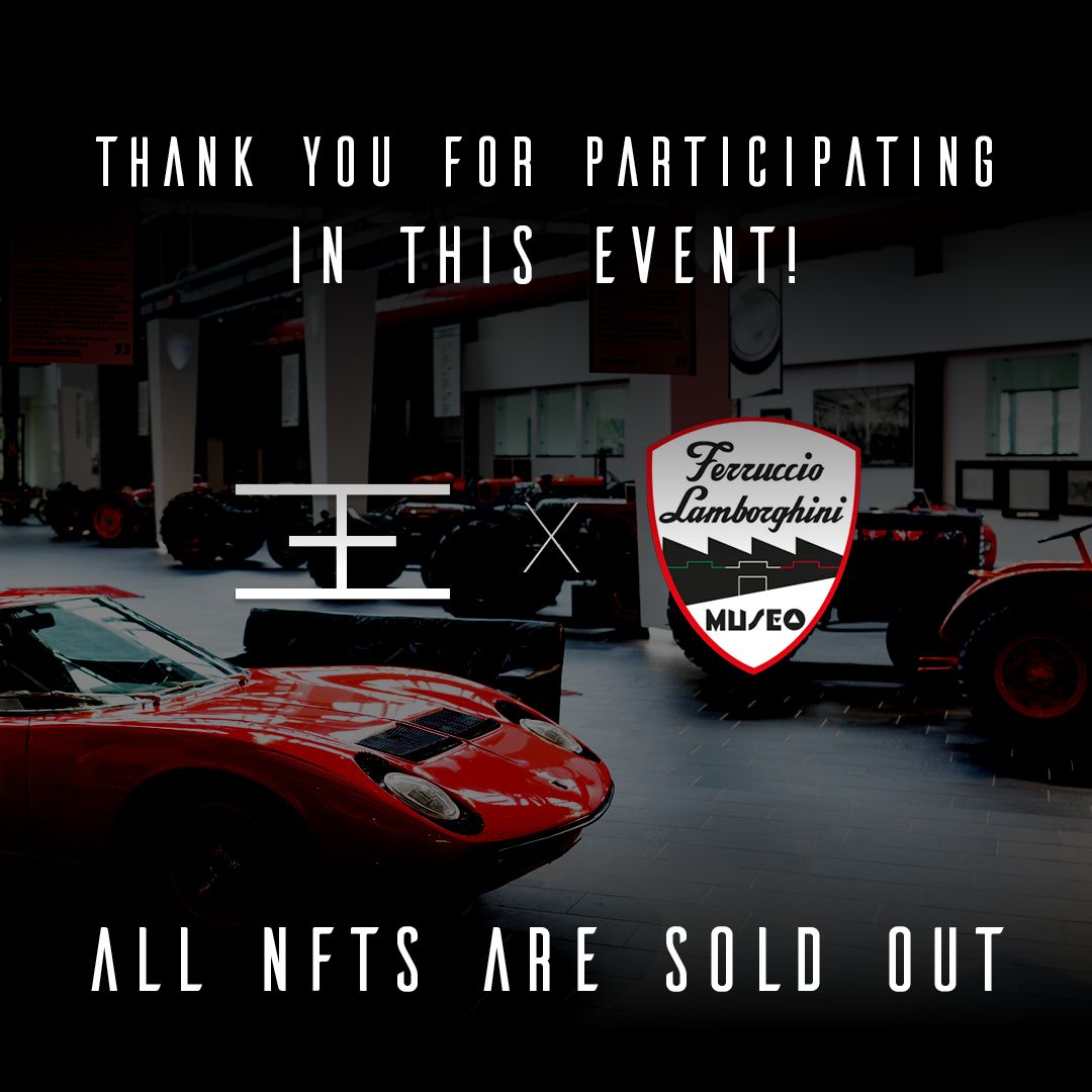 ElysiumBridge's tweet photo. All NFTs Are Sold Out!

Thank you all for partecipating in this event!

#whenlambo? #nft #nfts #nftart #elysium #digitalart #cryptoart https://t.co/WCVVvzRrrk