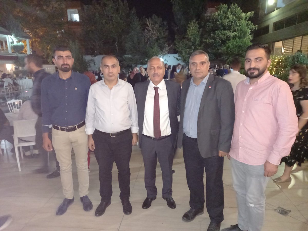Başkan yardımcılarım @denizbalibay <a href="/HasanCanKorkmz/">Hasan Can Korkmaz</a>  ilçe gencik koları başkanı <a href="/dogannvedat/">VEDAT DOĞAN</a> ile birlikte Önceki dönem il başkanımız <a href="/alimuratbilgic/">ali murat bilgiç</a> in kızı
 #Sılabirce &amp; #Hasancan'ın kına törenlerine  katılarak mutluluklarına ortak olduk genç kardeşlerimize mutluluklar diliyorum