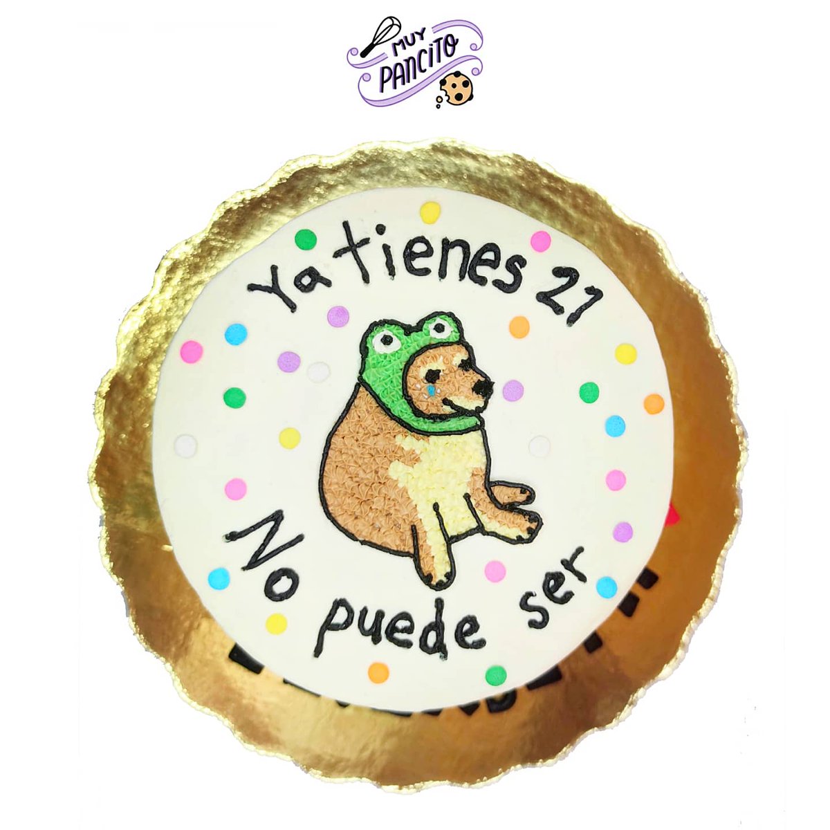 MuyPancito's tweet photo. ✨ Pastel Cheems ✨ Pastel de chocolate, relleno de fresas con crema. 🐕🎂⁣🎉

#MuyPancito #pastel #cheems #cheemsCake https://t.co/0Hf0zgmXKm