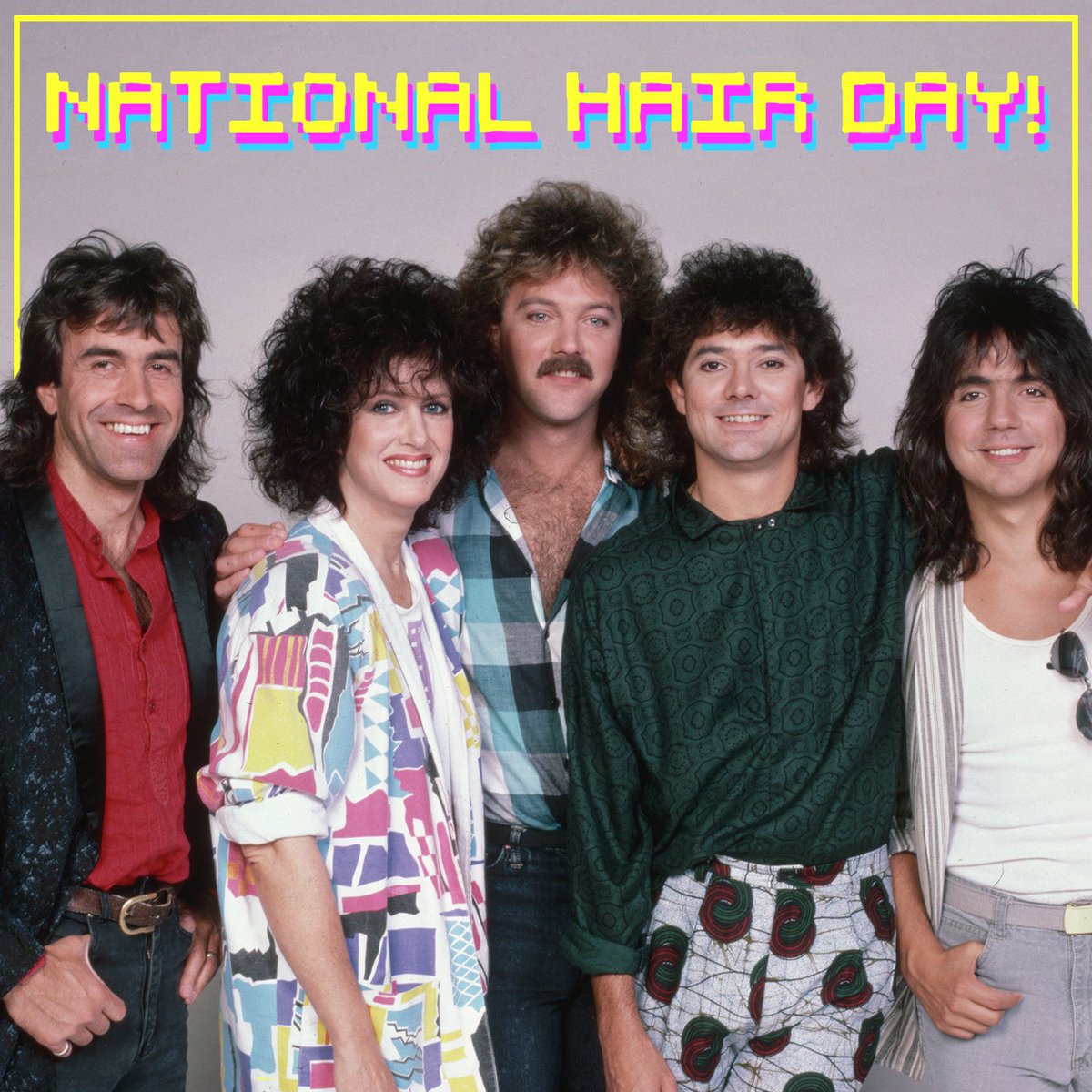 Starship's tweet photo. Hey #StarshipArmy, you already know what day it is!
#NationalHairDay
📸: Getty Images.
#Starship #StarshipControl #RockNRoll #RockMusic #The80s #Classic80s #80sMusic #StarshipArmy #NoProtection #IconicAlbums #BeatPatrol https://t.co/UrbcSsP4gA