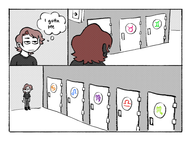 Wow people really liked this comic :) here's a color version 