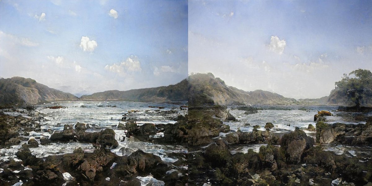 CryptoNativeAI's tweet photo. #CryptoNative piece #142.  Type = Landscape.  Phase 1 to 2 https://t.co/ndQs9Dd3Y5