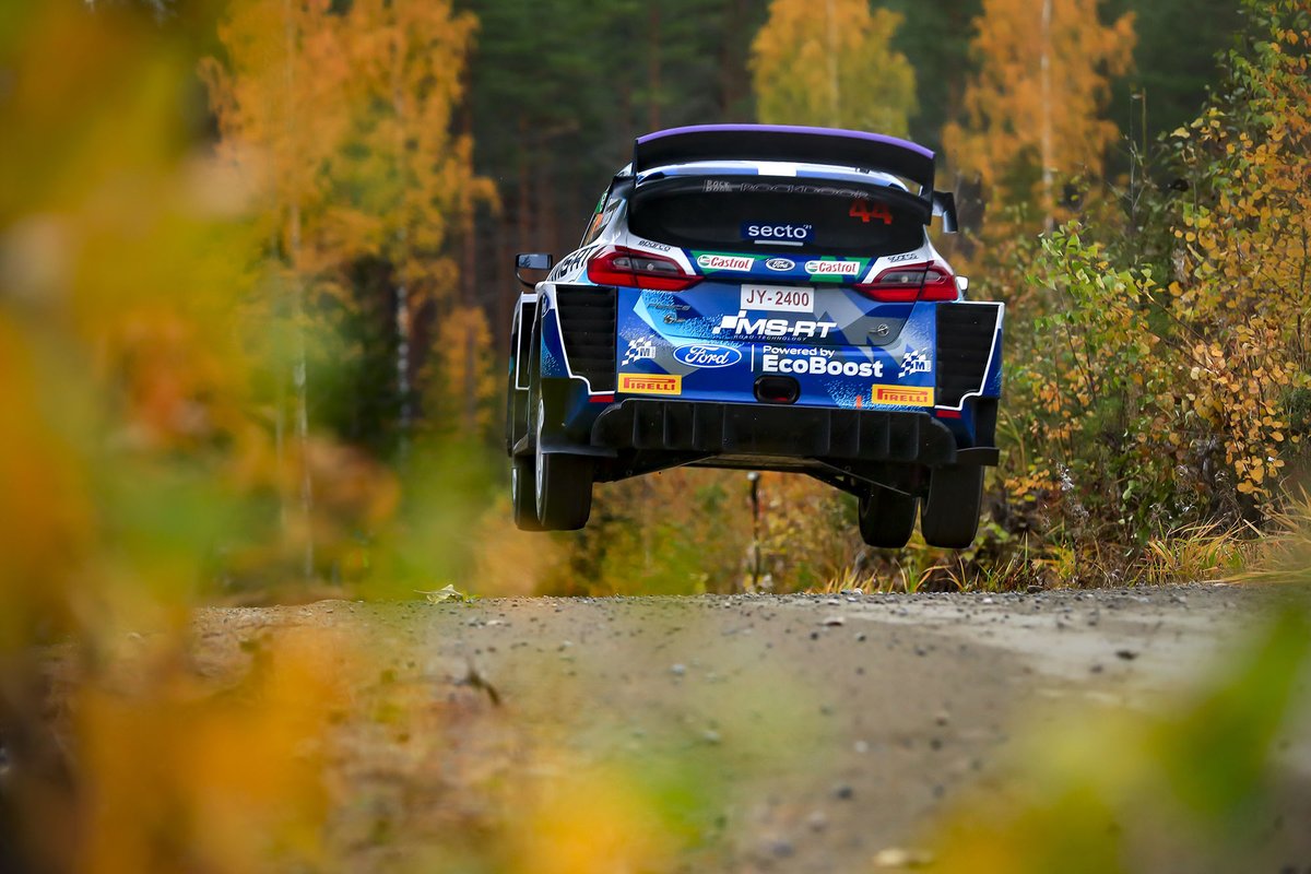 colmcklein's tweet photo. This is my 25th @OfficialWRC @RallyFinland, possibly my favourite of the lot. The first one in true Autumn conditions. Finland is stunning. https://t.co/BYl0Tz0udG