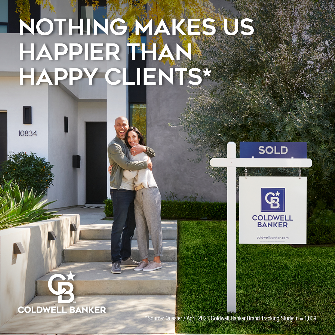 coldwellbanker's tweet photo. Nearly 4 out of 5 people who worked with Coldwell Banker in the past two years were extremely or very satisfied, according to our research. For home sellers + buyers, turning to an affiliated agent for help means exceptional service every step of the way. https://t.co/J4j5OVzI34 https://t.co/JjWU9OhjQz