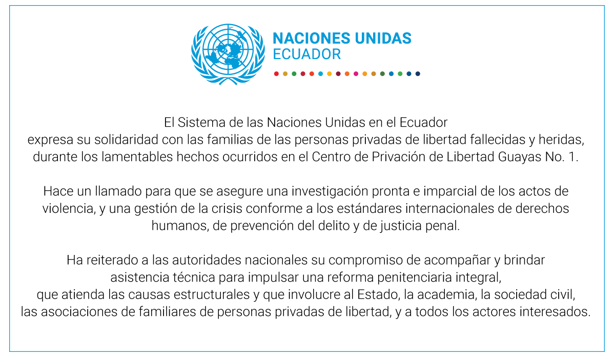 Comunicado oficial: