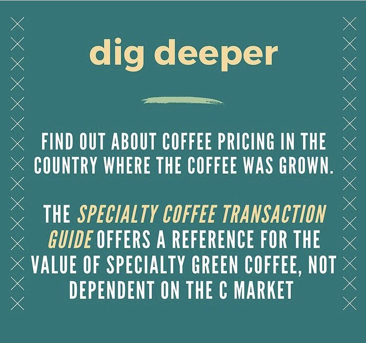 beyondcprice's tweet photo. This #InternationalCoffeeDay please celebrate by digging deeper to find out about coffee pricing in the country where the coffee was grown.  

Our #SCTG offers a reference point for you to explore at https://t.co/Er2tZZoQ2C. https://t.co/uTST2QjFhD