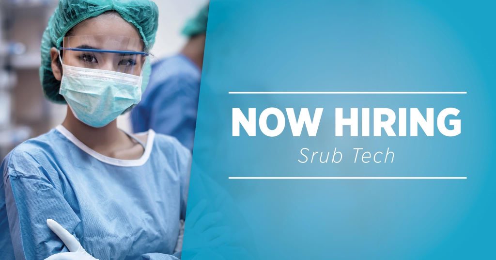 salinememorial's tweet photo. We're looking for scrub techs to join our team! Sign-on bonus available for eligible candidates. Learn more and apply at https://t.co/qu0io1VQO0. #HomeAwayFromHome #JoinOurTeam #MakingOurCommunitiesHealthier https://t.co/xrY7SrCVqf