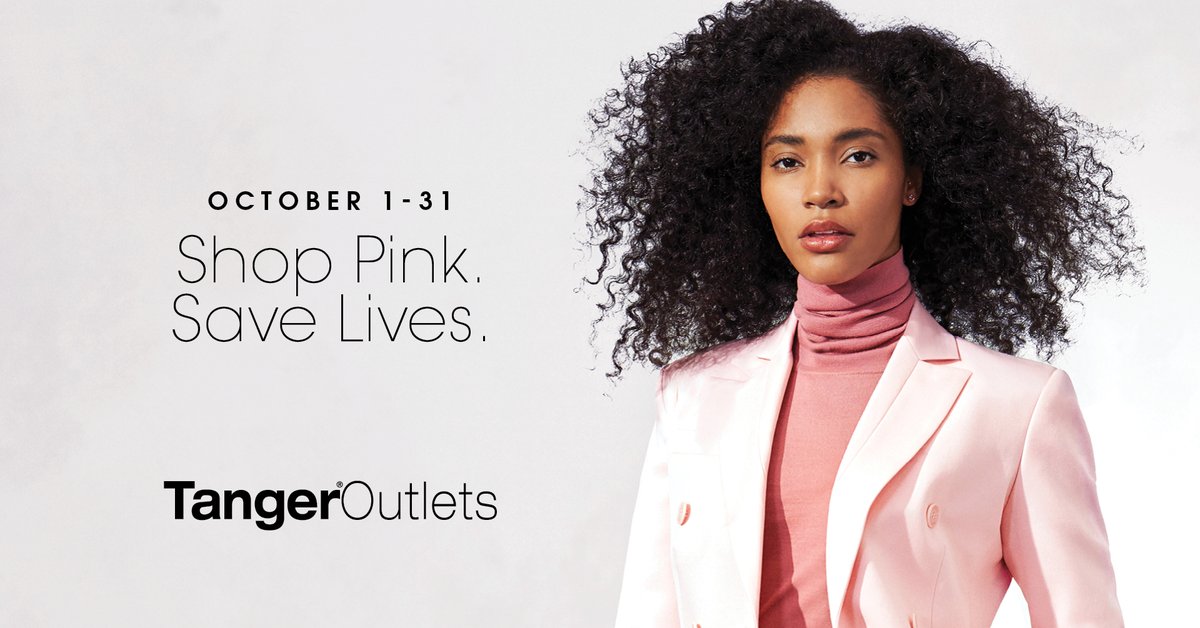 We're thrilled that Tanger Outlets in GR has selected us as the local beneficiary of their 2021PinkSTYLE program. Starting today, you can purchase an unlimited use Pink Savings Card for $10 and save 25% on any item at participating Tanger Outlet stores October 1 - 31!