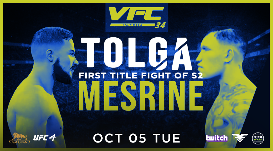 FuryVS_'s tweet photo. 🥊#VFC34 - MGM 🇺🇸 #esportfa22

🏆 First title fight of Season 2
🔴@DragonsNiortais | @Roronoa67680652 🇫🇷 (3-0)
🆚
🔵@WanteD_TeamFR | #Mesrine 🇨🇭(3-0)

➡️Live sur https://t.co/35iHbiCVz4
🇫🇷🇧🇪🇨🇦🇨🇭Online players!

[📅Mardi 05 Oct. 21h | #UFC #VFC @eSportFA_FR] https://t.co/6w8n2F3wo9