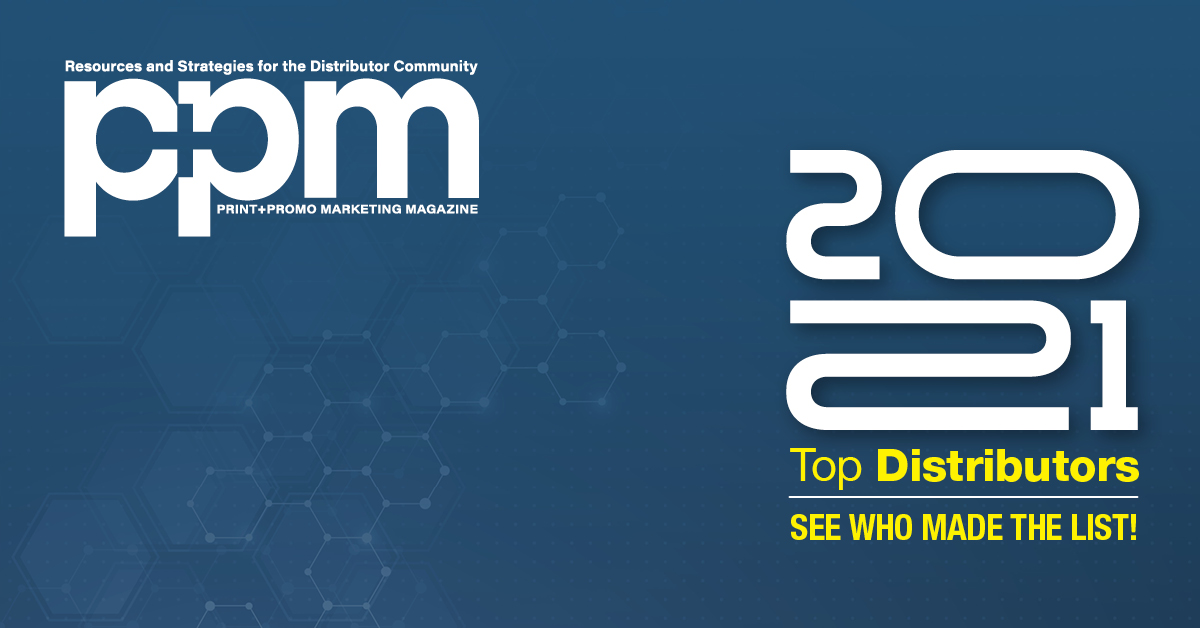 GoPrintAndPromo's tweet photo. ICYMI: Earlier this week, we announced that our first-ever joint Top 75 Distributors List under the Print+Promo Marketing brand is officially out! 

Here, we looked at some of the data and interesting facts from the resource: https://t.co/K3w92Xzo0i

#Print #PromoProducts https://t.co/VkzriS4utk