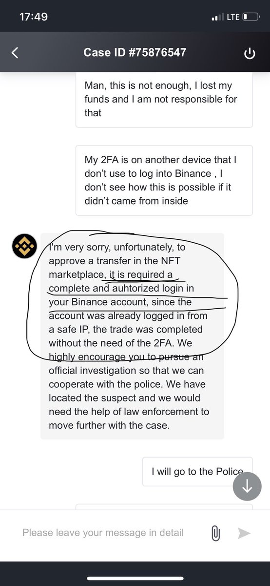 gabriell_ice's tweet photo. What would you do if #Binance would told you this? #Hacking #BinanceNFT #NFT 
When I withdraw it’s never a “safe IP” how they decided this time it was? https://t.co/3iZkhmZ1fg