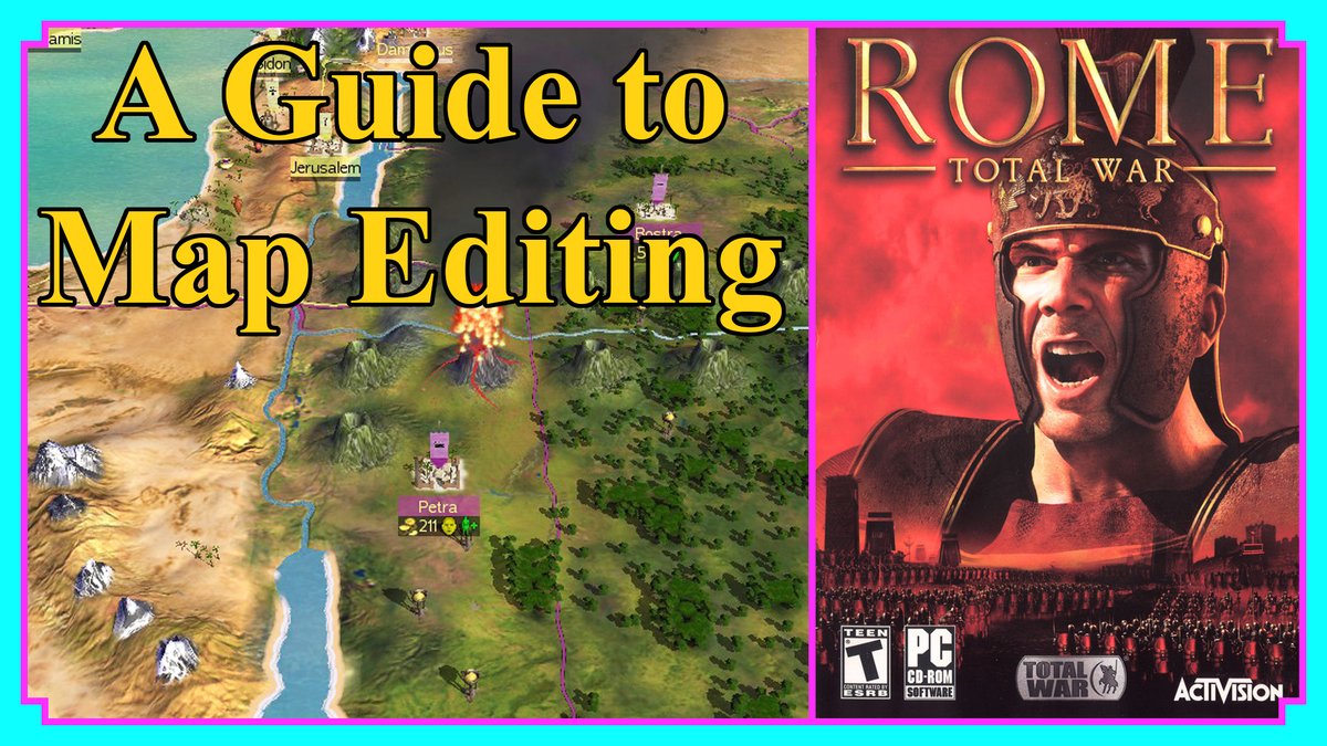 ToNerdistoHuman's tweet photo. A Short Map Editing Guide for Rome Total War
https://t.co/ZAWxtfxwLz https://t.co/KF7LVNMGeO