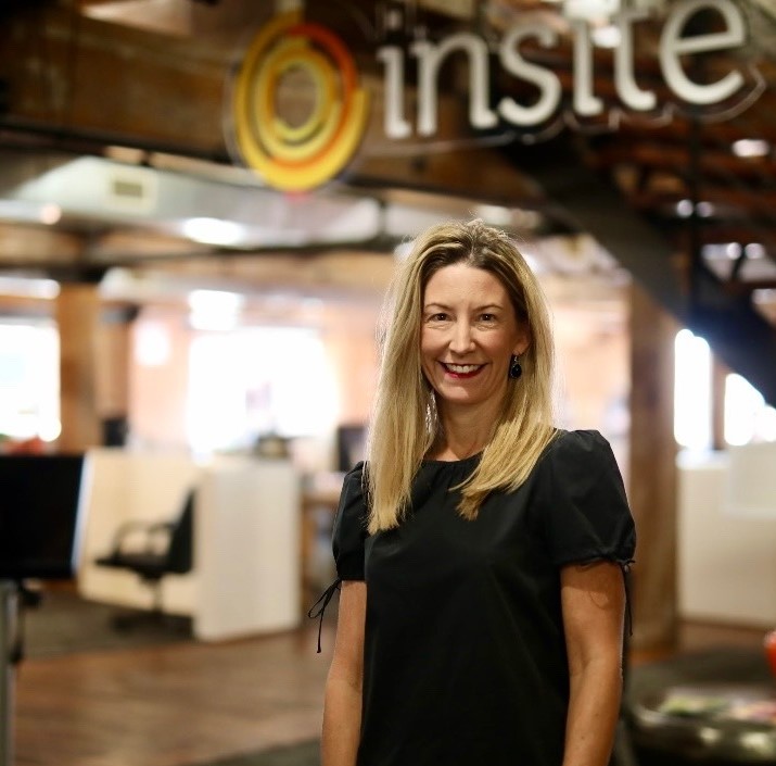 Help us celebrate 1 year of <a href="/nickipurcell1/">Nicki Purcell</a> as Insite's President! She consistently champions &amp; empowers every Insiter, as she guides the company to achieve greater heights. Nicki, we’re proud to have you as our President. Thank you for everything that you do and bring to Insite!