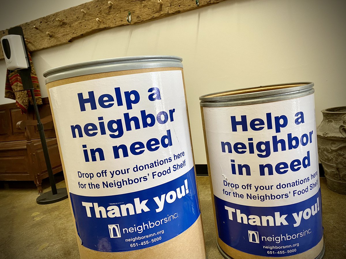 Donation barrels from Neighbors Inc have arrived! During the run of #FRASSATIplay we’ll be collecting food shelf &amp; personal care items for our local community. Please bring donations with you to the show and help us fill the barrels each weekend! ❤️ openwindowtheatre.org