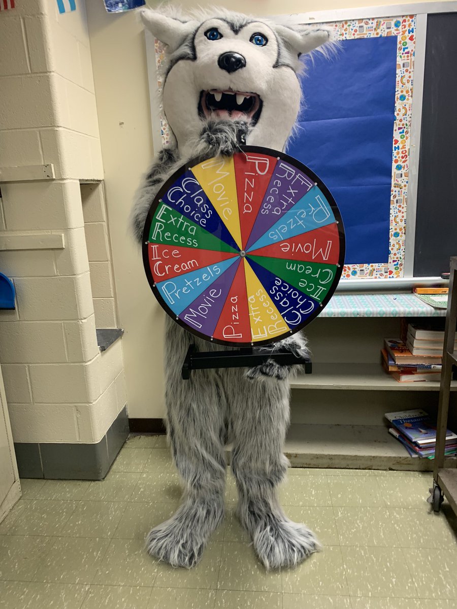 JohnHWebsterES's tweet photo. What a fun Friday! Today, Waldo went around to the top classes in each grade to spin the prize wheel!

Congratulations to room 307, 304, 209, 106, 204, 10, &amp; 4!

Students won pretzels, ice cream parties, movies and two will get to pick  anything they want from the wheel! https://t.co/mGypBcWpq2