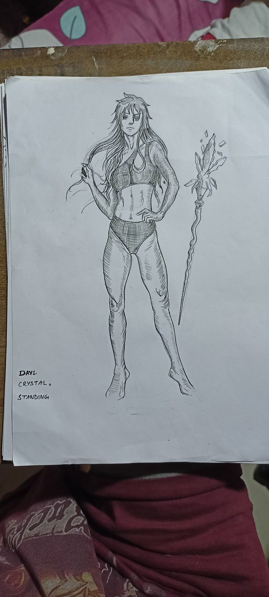 kartikdraws95's tweet photo. Day 1 of #INKTOBER #INKTOBER2021 Official prompt as Crystal by @mrjakeparker @inktober along with prompt as Standing by #ergojosh #ff0060 #figtober2021 #day1 #inktoberday1 https://t.co/PedEq60WEM