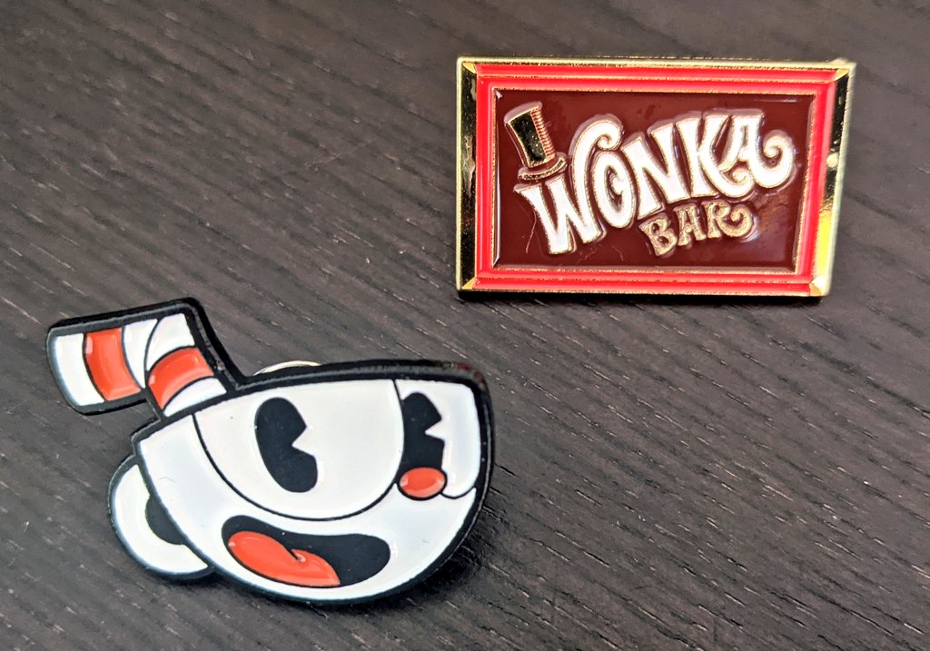 Gannon bought new badges....