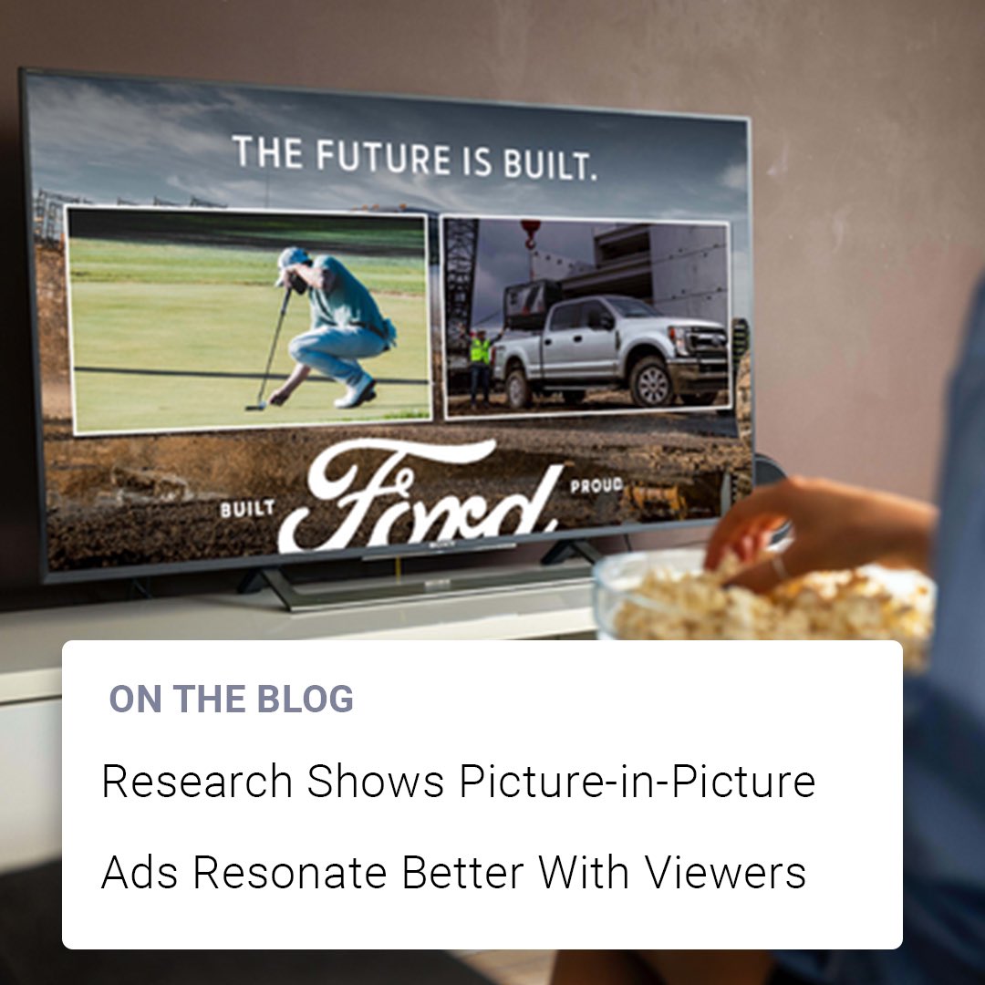 The research is in 🔍  According to studies done by <a href="/nielsen/">Nielsen</a>, how a brand is presented makes a clear difference on how audiences react to it. Data shows that Picture-in-Picture (PIP) ads have a more favorable response than traditional commercials. 

Transmit.Live/blog