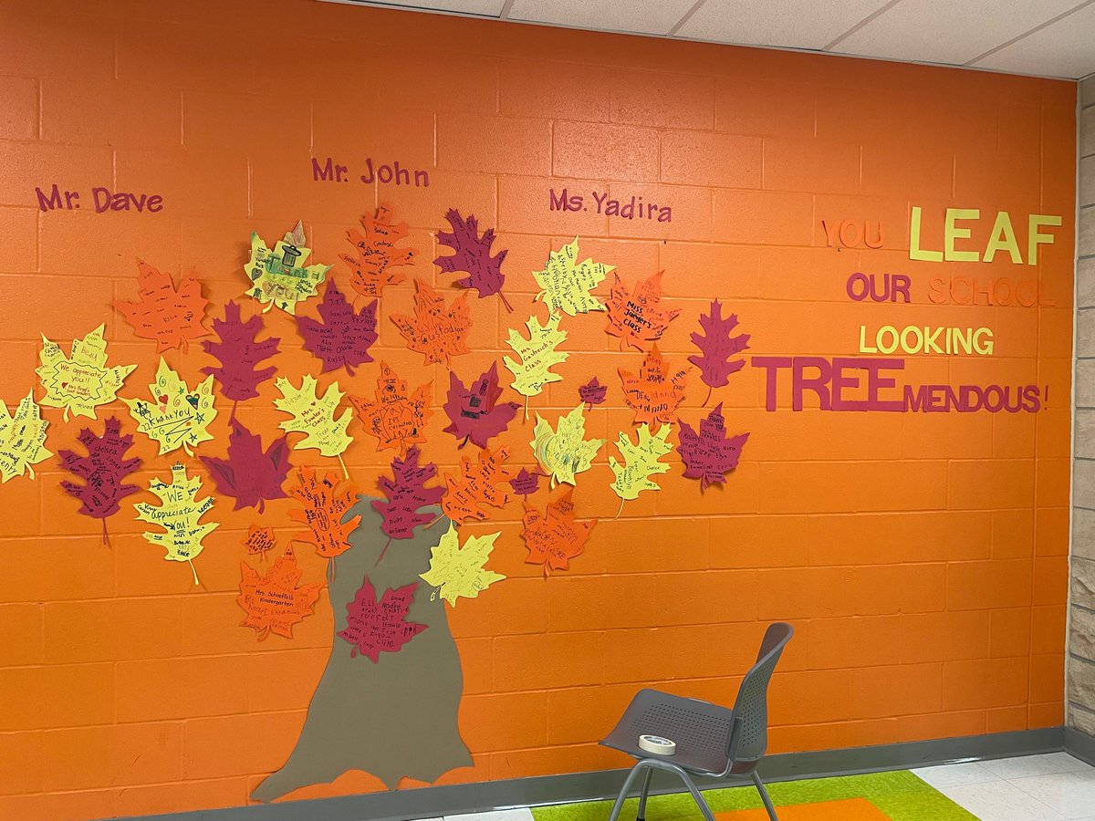 Happy National Custodian’s Day! A huge shout out to Mr. Dave, Mr. John, and Ms. Yadira! We can’t thank them enough for all they do for our school each and every day!