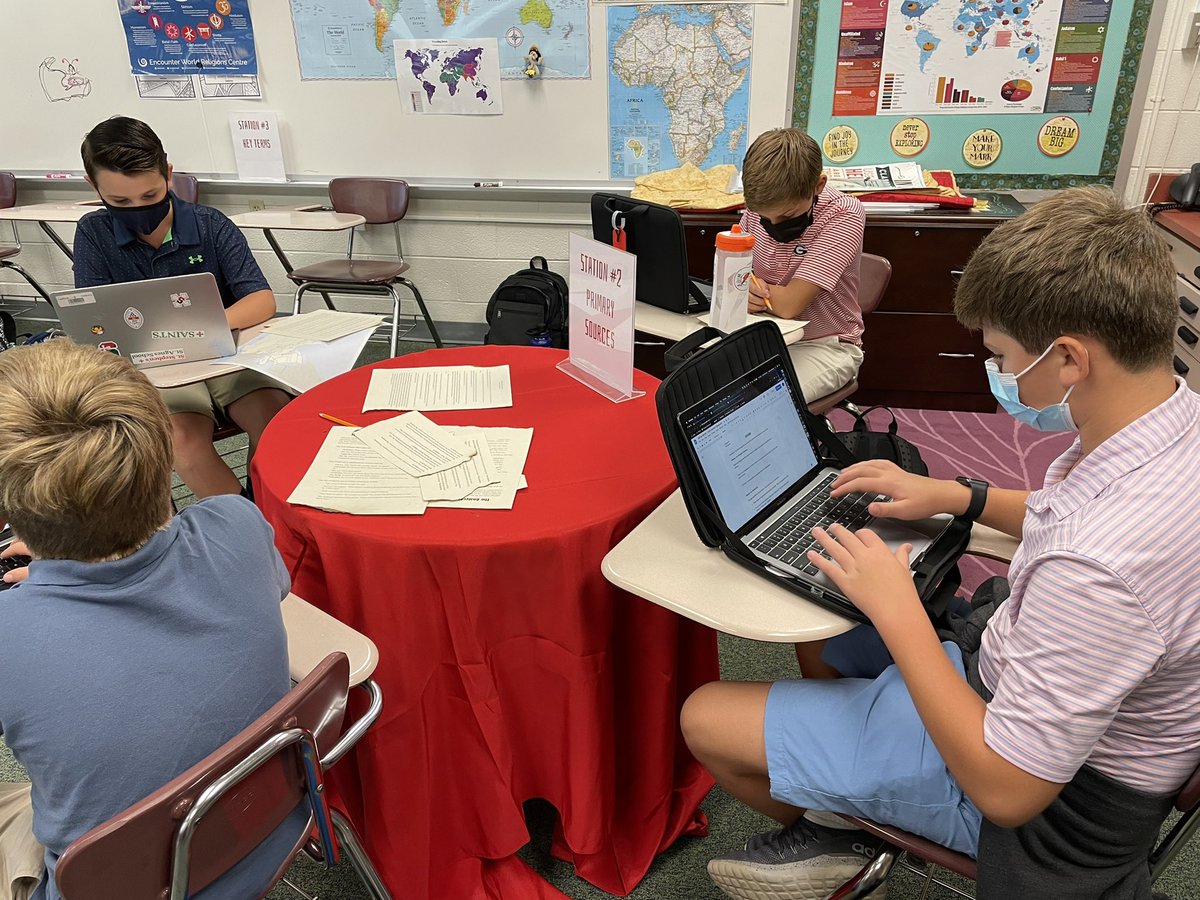 Is Confucianism a religion or philosophy? Depends on who you ask &amp; how you define religion. These 6th grade Global Religion students are exploring Master Kong’s ideas and their enduring impact on Chinese culture.  #religiousliteracy <a href="/andrewmarkhenry/">Andrew Mark Henry</a> <a href="/SSSASsaints/">St. Stephen’s and St. Agnes School</a> @SaintsTeachLearn