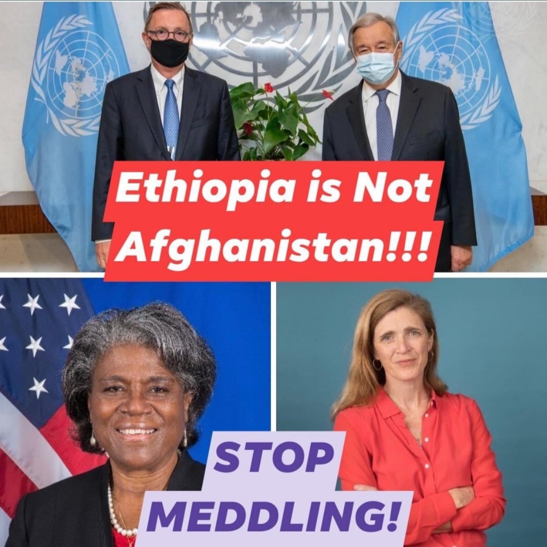 yonieEthio's tweet image. "You should know by now that the people of #Ethiopia don't believe a word you say or believe that you have the best interest at heart. Stop questioning our intelligence. We are poor, not stupid. #EvilPower " #UnityForEthiopia