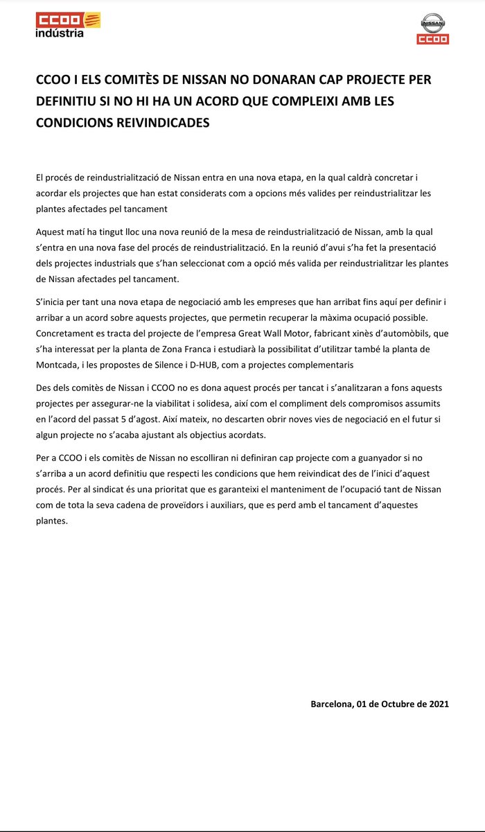 CCOO EBRO tweet media