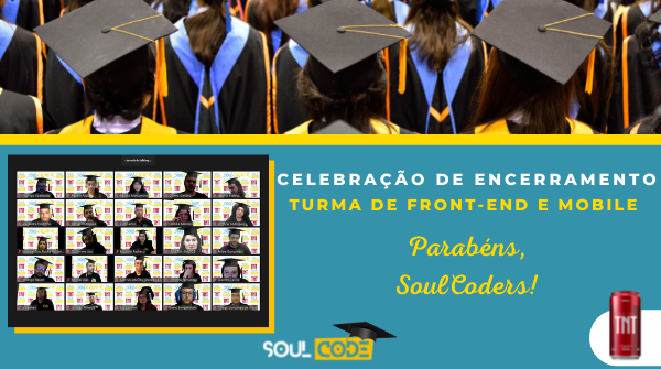 SoulCodeAcademy's tweet photo. Mais uma turma concluída com sucesso!
Chegou a hora de todo empenho e dedicação dos nossos alunos de Front-End e Mobile ser celebrado. Obrigado, #SoulCoders, pela entrega e parabéns por essa conquista tão esperada.
#SoulCodeAcademy #TNTEnergyDrink #GoogleCloud https://t.co/wiLbiREKSq
