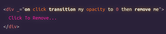 happy to announce hyperscript 0.8.2

hyperscript.org/posts/2021-10-…

* support a `hyperscript:beforeFetch` event to config fetch
* expanded pseudo-command support (e.g. calling global functions w/o a `call` prefix)
* the `wait for` command supports a timeout
* internal fixes

enjoy!

🍻