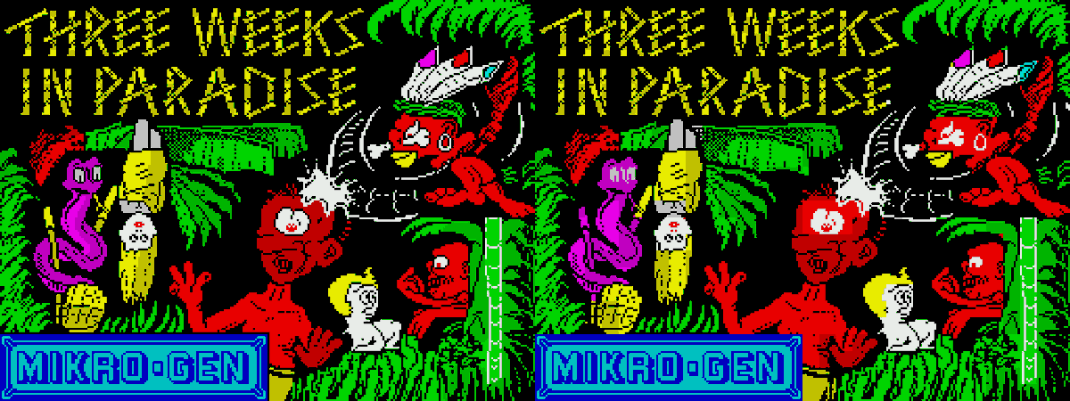 zxnoclash's tweet photo. Three Weeks in Paradise
#wallyweek #mikrogen #daveperry #zxspectrum https://t.co/OJahqFw0yD