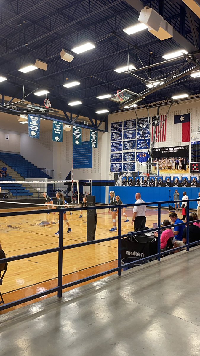 Lady Wolves are ready to put a little bump set spike on Coppell!