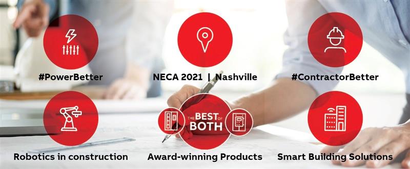 ABBNorthAmerica's tweet photo. Join us on Twitter Oct. 4-15 as we recognize building better, culminating in ABB's presence at the @necanet conference in Nashville, TN.
#PowerBetter #ContractorBetter #BestofBoth #NECANashville21 https://t.co/wU8OKxh1sT