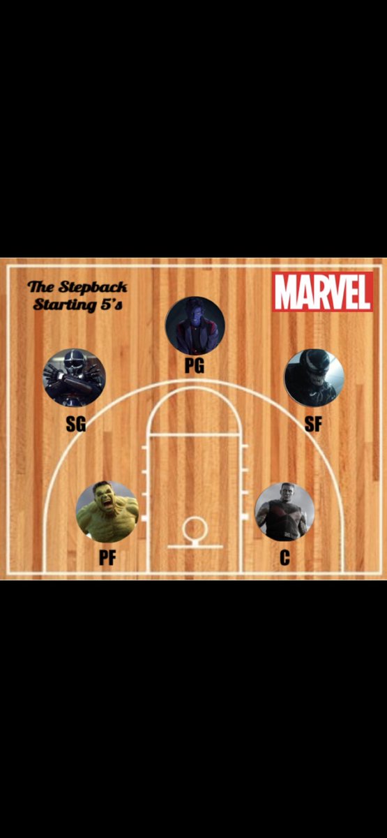 thecrossover_PC's tweet photo. Eric’s Marvel Starting 5! @EricOttman2 
#thestepback https://t.co/ZYZm7lCG9m