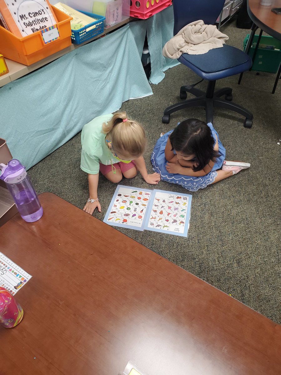 LauraCano79's tweet photo. Working hard at being Word Scientists today by comparing and contrasting different alphabet charts with our partners @LizGoodman1 @WilchesterSBISD @TCRWP https://t.co/8N5ESy6hyC