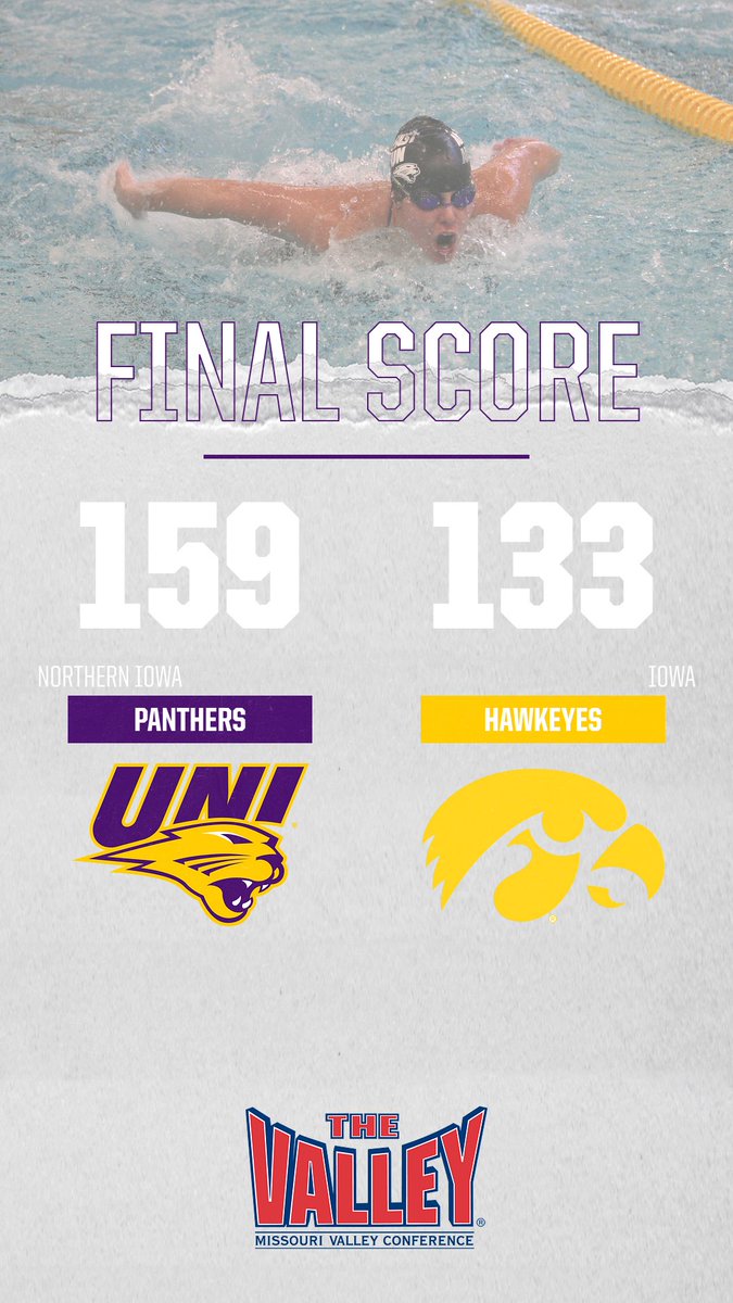 uniswimdive's tweet photo. Your Panthers start the season off with a BIG WIN against the Hawkeyes, 159-133!

#EverLoyal https://t.co/2J6Lx2yACx