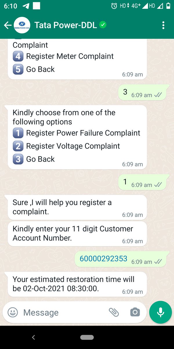 ManishV69404472's tweet photo. @tatapower_ddl @ArvindKejriwal @SatyendarJain  बिजली कंपनी ने सुधरना नही है, रोजाना कटौती जारी है, क्या कर रही हैं सरकार,ये स्क्रीन शॉट शेयर कर रहा हूँ, https://t.co/qgiHlDNhx0