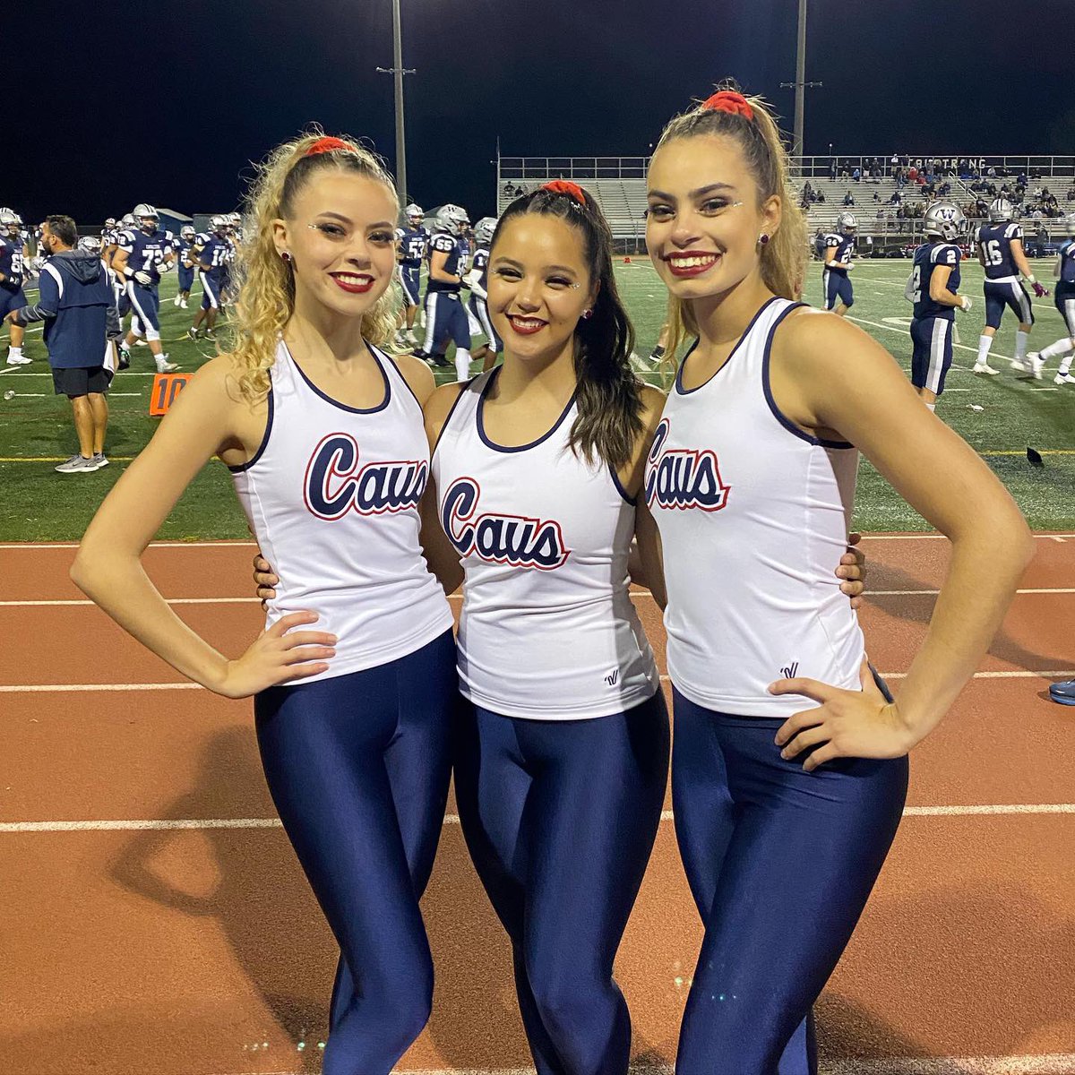 wtwdance's tweet photo. Excited to finally debut our new tops and warm up jackets from @VarsityFashions 🤩😍 We love the clean classic top, and old school jacket ⚔️💙❤️ #VarsityReveal #VarsitySpirit #VarsityFashion #Pnettes @VarsitySpirit https://t.co/V1l80CguhU