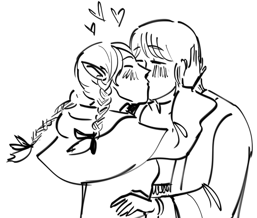 himboking's tweet photo. farcille kisses for the dungeon meshi fairy themself @gungnirgirl HAPPY BDAY PAN!! <3333 https://t.co/D6UQgT56Ch