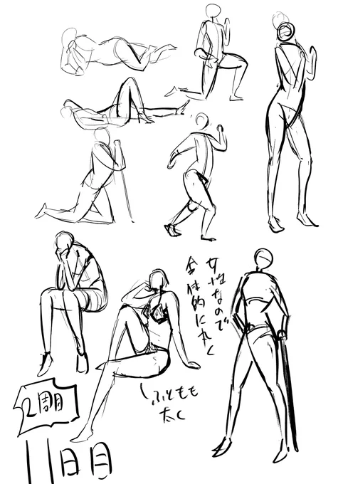 脚ばかり頑張っているので腕がてきとーです 