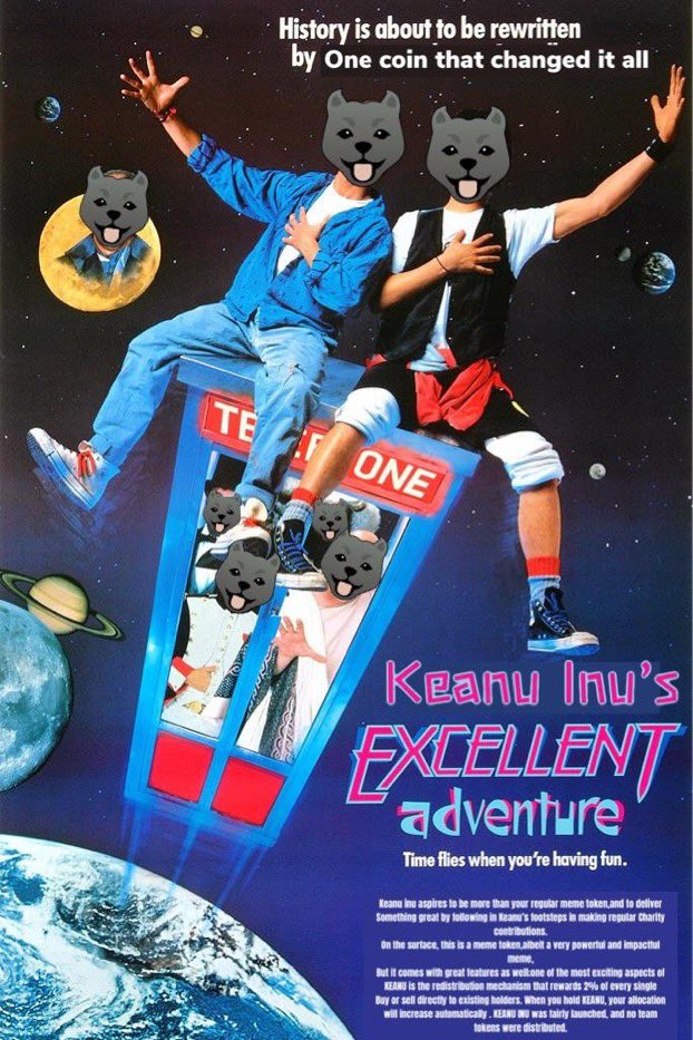 CrispyHash's tweet image. $KEANU RIGHT NOW, NFT market place and KEANU power play game , join up NOW