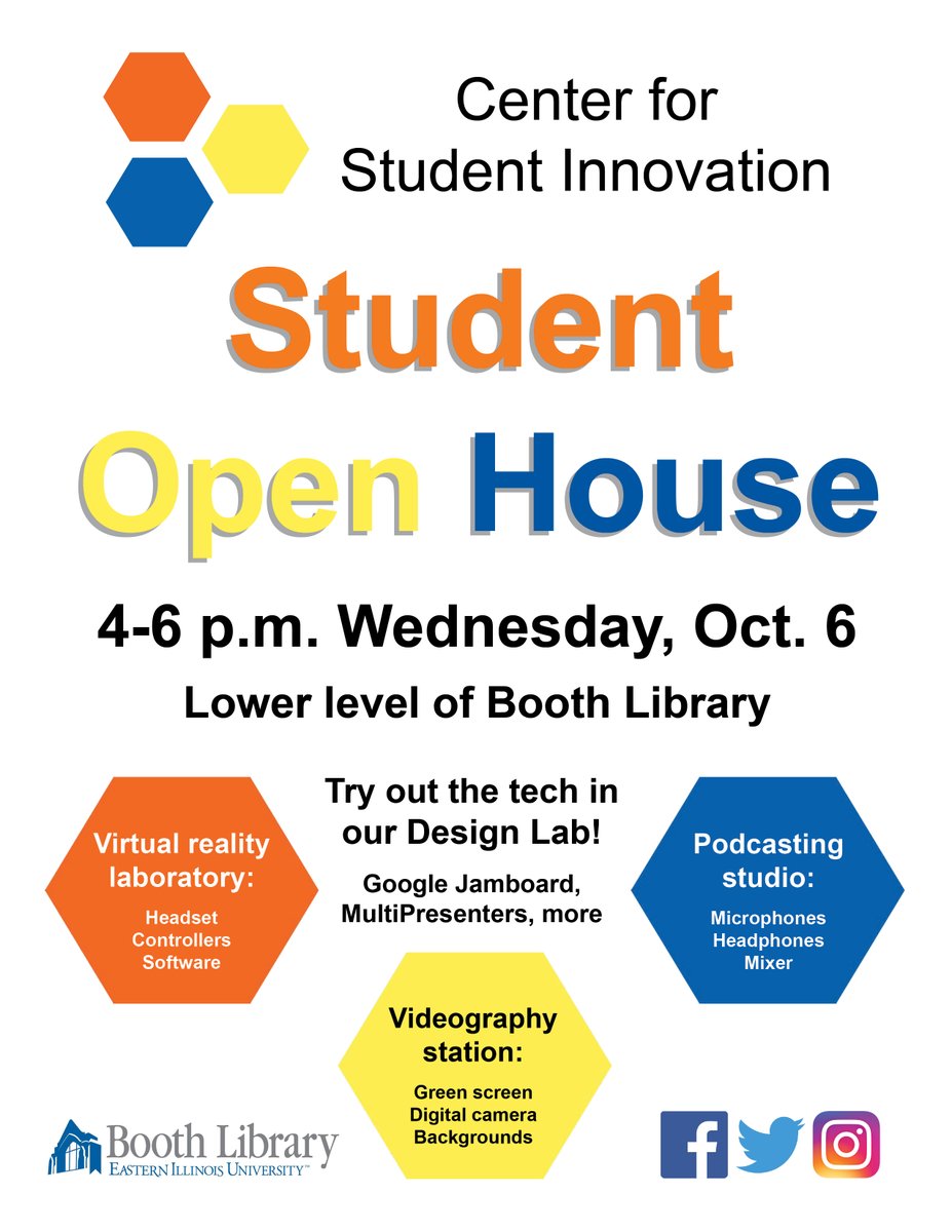 Booth Library, EIU tweet media