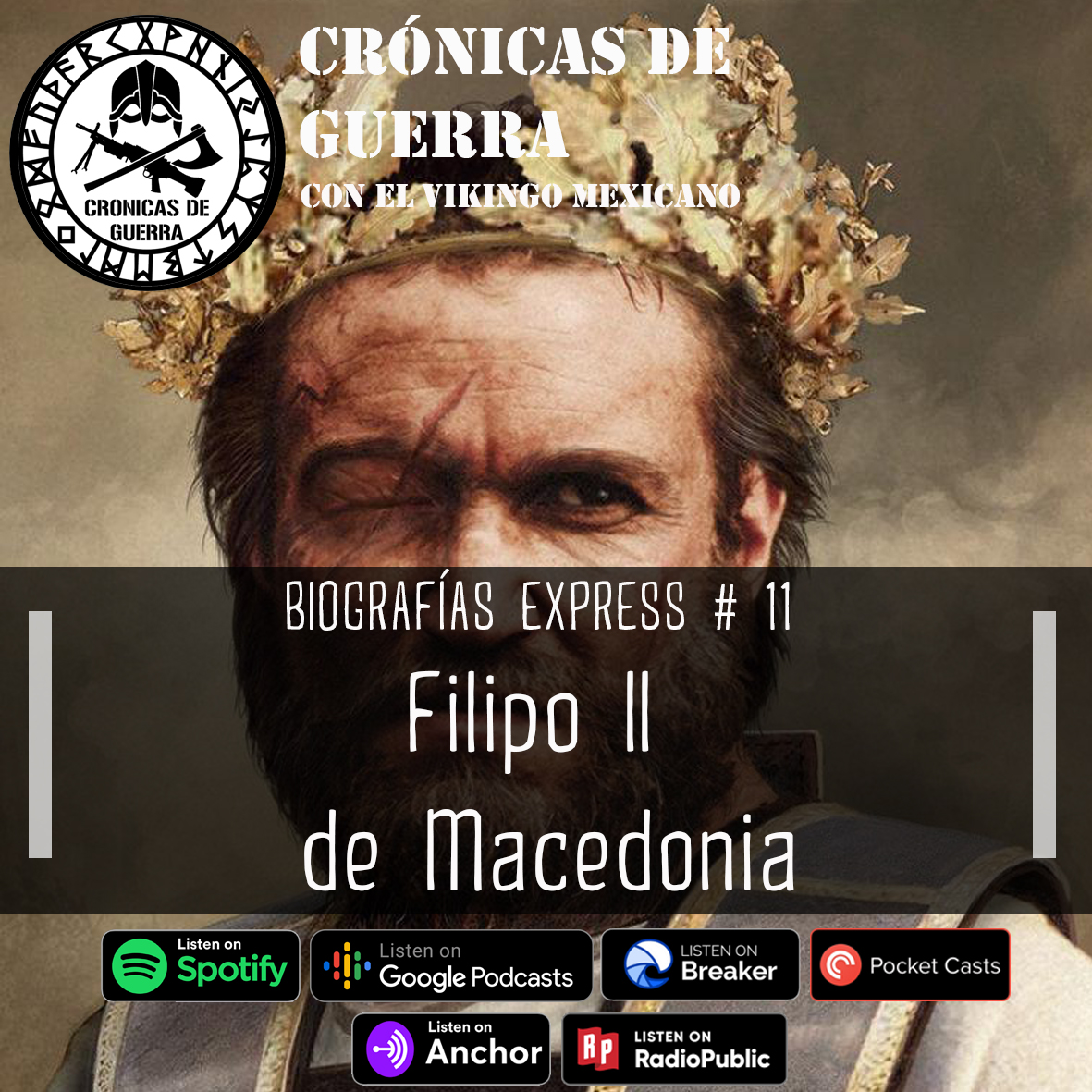 cronicasdguerra's tweet photo. Todos conocemos a Alejandro Magno, pero hoy hablaremos del Filipo II de Macedonia, el padre de Alejandro Magno.
Anchor:
https://t.co/0n6QNLyWUo...
Spotify:
https://t.co/Y8JP4ndTHY...
#crónicasdeguerra #crónicasdguerra #biografíasexpress #historia #filipoII #filipo #macedonia https://t.co/74ssd8kmMh