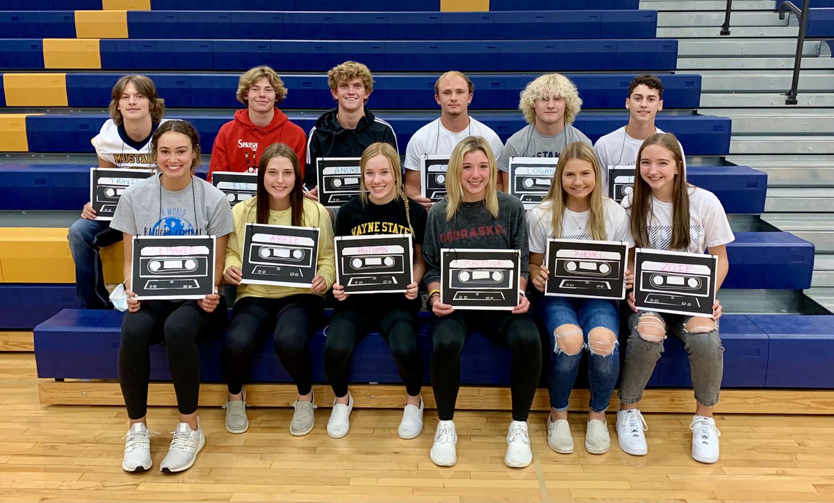RC_Mustangs's tweet photo. Congratulations to our Homecoming Candidates

Royalty Girls:
• Emaree Harris
• Abbie Hudson
• Autumn Haislet 
• Makenna Gehle 
• Rachel Potter
• Zoie Stachura 
Royalty Boys:
• Travis Nelson 
• Eli White
• Andrew Otto
• Conner Kreikemeier
• Logan Bryce
• Elijah Nacke https://t.co/8ftXV1d51d