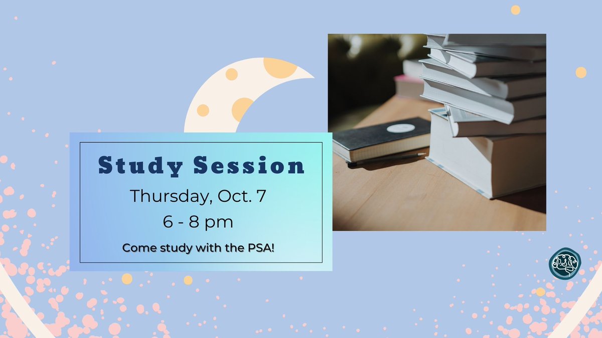 PSAatXU's tweet photo. Feeling lonely studying by yourself?📚 
Join us for a virtual study session on Thursday October 7 @ 6-8pm!💻
The PSA is hosting a welcoming, focused space for psych students to study with peers!📖
Reviewing for an upcoming quiz, test or exam? We've got you covered. Link in bio 🔗 https://t.co/MtuG4ca6sQ