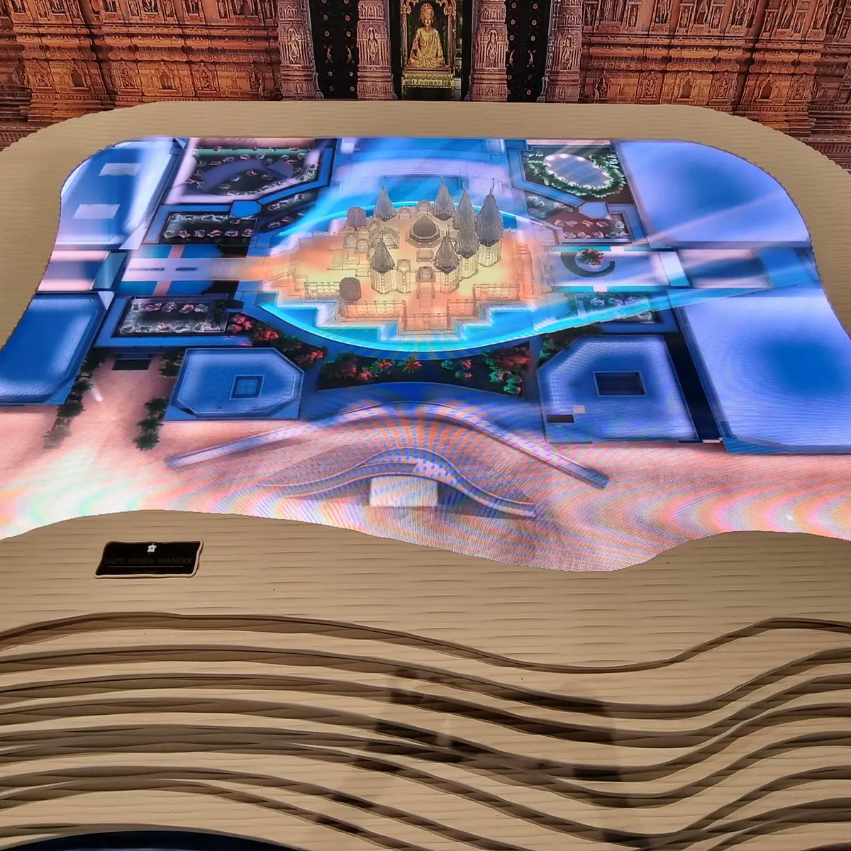 AbuDhabiMandir's tweet image. Honoured to participate in @expo2020dubai and share in the spirit of cooperation. 

@BAPS Hindu Mandir is featured @IndiaExpo2020 as an iconic &amp;amp; historic landmark celebrating the harmony of nations and cultures.

#Expo2020 #IndiaAtDubaiExpo