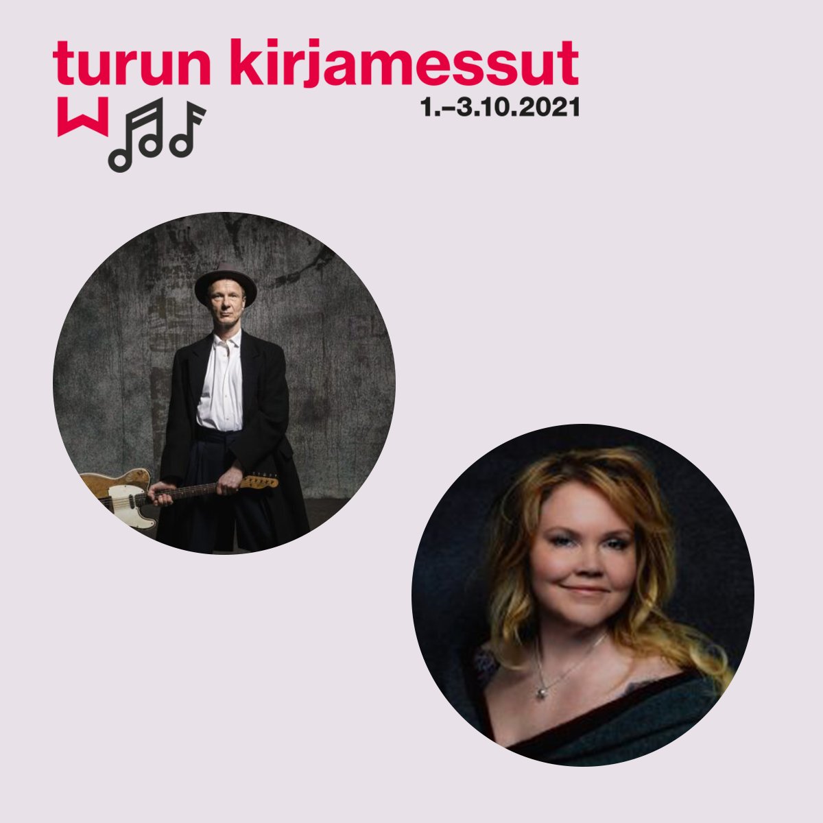 KATJA KETTU: ISMO ALANKO
Ismo Alanko on sanoittanut ja maalannut säveliksi suomalaisen mielenmaiseman, joka on 40 vuotta elämästä vienyt suurtyö. Haastattelijana kirjailija Kimmo Rantanen.

La 2.10. 16.30-16.50 Tieto-lava, B-halli

#kirjamessut