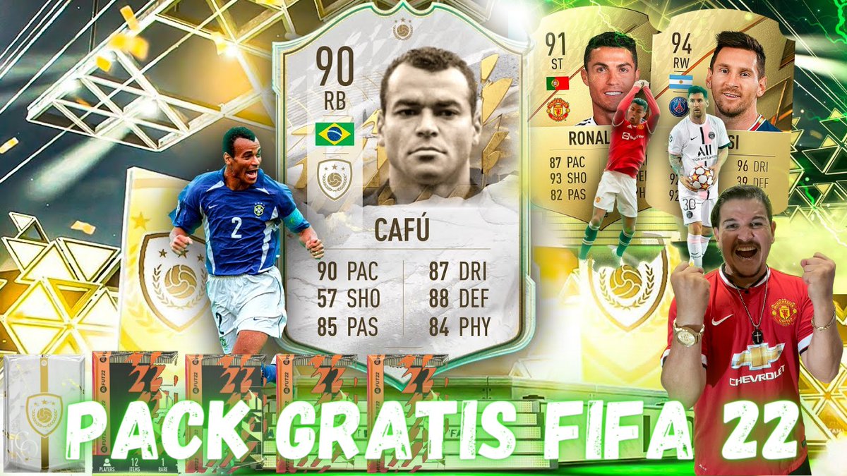 romario_maya's tweet photo. Rapaziada! Fizemos um novo video onde mostra como conseguir packs FREE no FIFA Ultimamte Team! Da uma morau ai no video e se possivel compartilhe pra da um help pra gente! #fifa22 #freepacksfifa22 #FUT #fifaultimateteam 
 https://t.co/lyKPxaPunN https://t.co/QuhycKuTPY