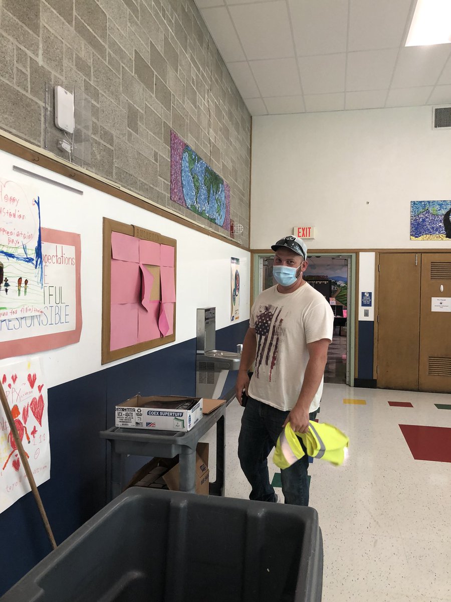 National Custodian day is Saturday October 2-showing our hardworking school custodians love