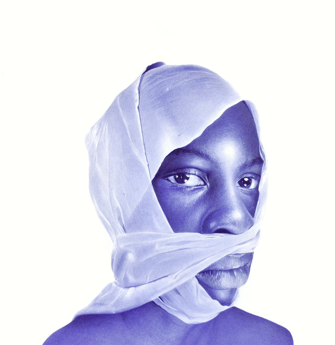 Ponyekwereart's tweet image. Hello #drawingwhileblack and #blacktober My name is Patrick, I’m a ballpoint pen artist and these are my drawings.